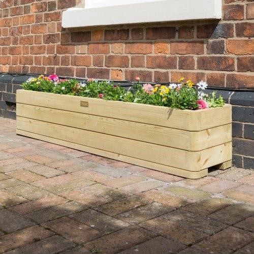 Wooden planters online